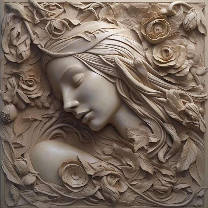 نموذج ثلاثي الأبعاد لآلة CNC 3D Art 